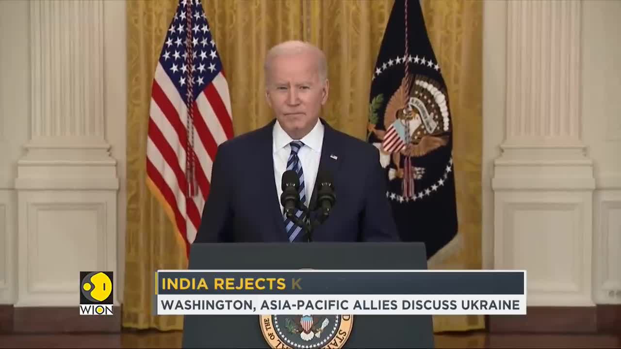 Quad divided over response on Russian invasion of Ukraine India rejects Kyiv on Quad agenda WION
